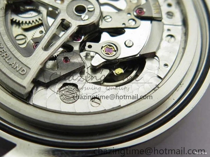 MIROTIME 0426 TimelessDesign Portuguese IW358304 ZF 1:1 Best Edition SS Blue Dial on Leather Strap A 7078